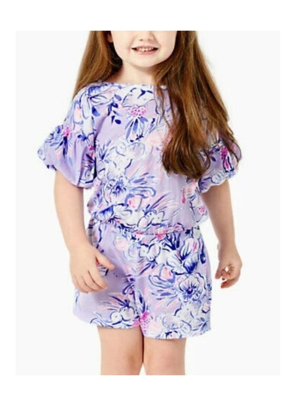 Lilly Pulitzer Kallima Romper Girls XL